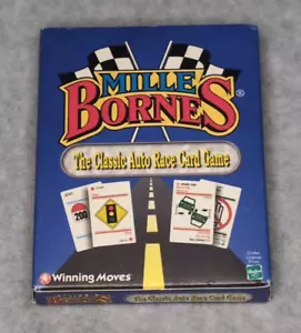 Mille Bornes Classic Auto Race Racing Card Game Winning Moves Hasbro 2000 - Picture 1 of 6