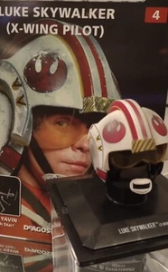Star Wars Helmet Collection Luke Skywalker, 1:5 Scale, In Display Case - Picture 1 of 6