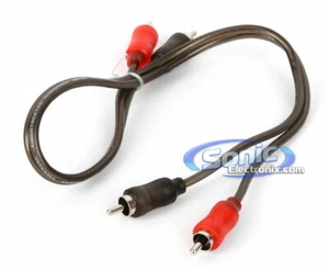 Stinger SI121.5 1000 Series 1.5 Ft. 2-Channel RCA Stereo Interconnect Cable - Picture 1 of 2