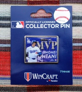 2024 National League MVP Shohei Ohtani Los Angeles Dodgers Pin Lapel MLB - Picture 1 of 1