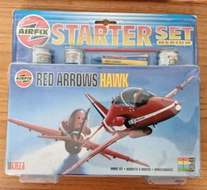 Airfix 93026 Red Arrows Hawk Starter Set 1:72 Vintage Never Opened - Picture 1 of 5