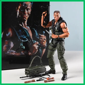 ✅ Figurine NECA Ultimate Commando John Matrix Arnold Schwarzenegger 18cm Action - Foto 1 di 10