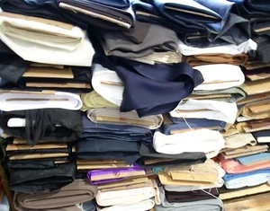 30m Stoff-Reste bunt gemixt Modestoff Dekostoffe Stoffpaket Restposten Restepake - Bild 1 von 4