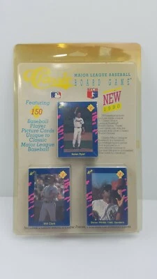 VINTAGE 1990 Classic Major League Baseball Board Game New 150 Cards MLB Sealed - Image 1 of 3
