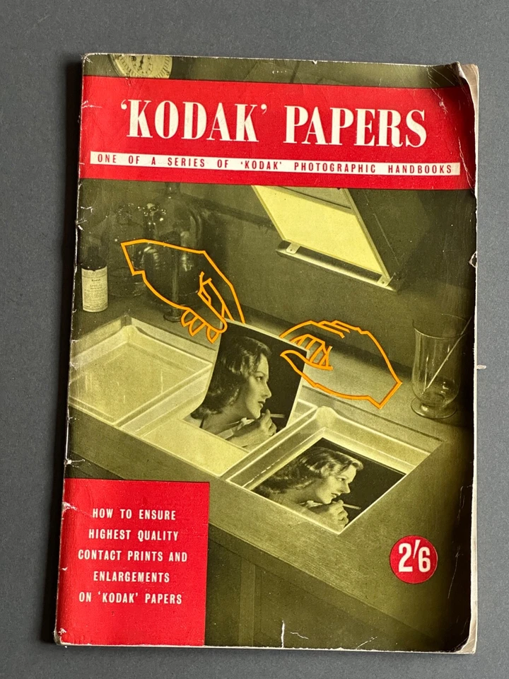 Kodak Papers, 1948 Paperback for Binder, Kodak Photographic Handbook - Image 1 of 1