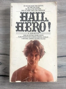 HAIL, HERO!  By John Weston 1969-2nd Print Paperback MICHAEL DOUGLAS Cover - Bild 1 von 6