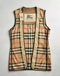 100% Cashmere BURBERRY Kensington Heritage Trench Coat Warmer/Vest Men S/M Camel - Picture 1 of 19