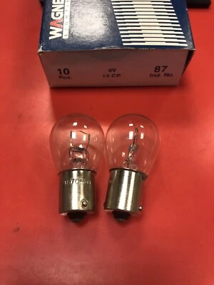 2 REPLACEMENT BULBS FOR WAGNER 87 12.99W 6.80V - Image 1 of 3