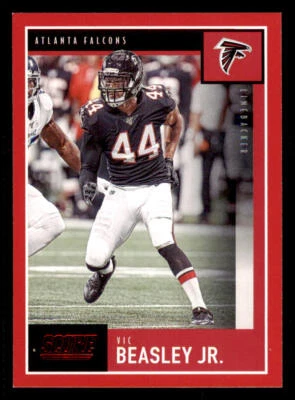 2020 Score Red #252 Vic Beasley Jr. - Image 1 of 2