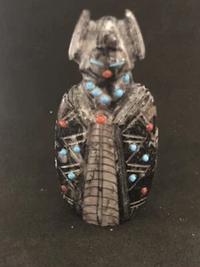 Zuni Corn Maiden Claudia Peina *SIGNED* Incredible Fossilized Cs38 - Picture 1 of 7