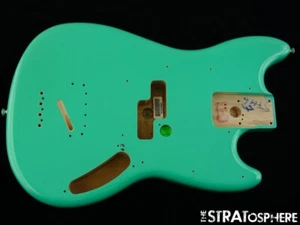 Fender Vintera 60s Mustang Bass BODY, Guitar Parts Alder Sea Foam Green - Picture 1 of 2