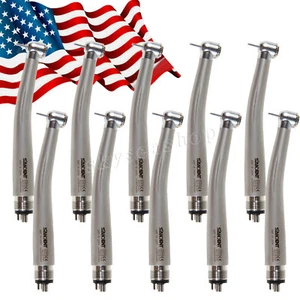SANDENT Dental high speed handpiece Standard Turbine 2/4HOLE Push Button / Rotor - Picture 1 of 19