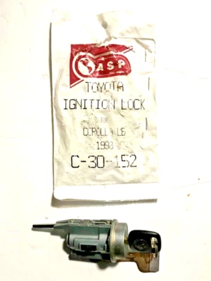 Cerradura de encendido ASP C-30-152 C30152 Toyota Carolla LE 1998 codificada Foto 1 de 4