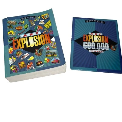 Art Explosion 600.000 imágenes en 29 CD con manual de usuario Windows Foto 1 de 4