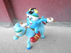 FIGURA DE PVC DE COLECCIÓN PUBLICIDAD NUEVA #110 - AZUL OLÍMPICO - CABALLO ECUESTRE - Imagen 1 de 1