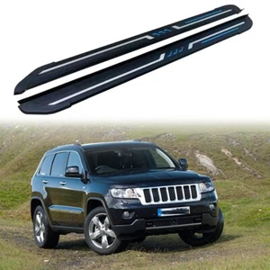 2PCS Running Board fits for Jeep Grand Cherokee 2011-2021 Side Step Nerf Bars - Picture 1 of 7