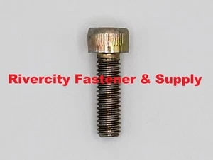 (25) M6-1.0x20 Socket Allen Head Cap Screws 6mm x 20mm M6x1.0x20 Bolts M6x20 ZY - Picture 1 of 7
