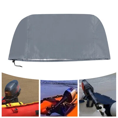 Außenborder Abdeckung Bootsmotorabdeckung 15-20HP 420D Außenborder Schutzhülle - Bild 1 von 4