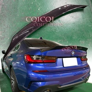 Carbon Fiber Duckbill trunk spoiler for BMW 19~24 G20 3-series Sedan 330i M340i◎ - Picture 1 of 8