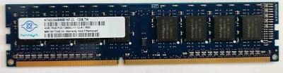 NANYA 4GB NT4GC64B88B1NF-DI 1Rx8 PC3-12800U used memory - Image 1 of 2