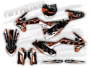 Grafik Set passend KTM SX 85 SX85 2018 2019 2020 2021 2022 2023 2024 Dekor - Picture 1 of 1