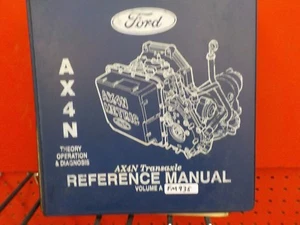FORD AX4N TRANSAXLE REFERENCE MANUAL - VOL A (FM935) - Imagen 1 de 2