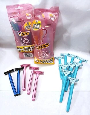 Surtido de maquinillas de afeitar desechables Bic and Gillette 40 en total nuevas - Leer Foto 1 de 4