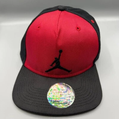 Gorra Air Jordan 11 Hombre Roja Negra Jumpman Snap Back Cap Foto 1 de 4
