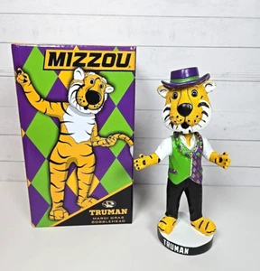 MIZZOU Missouri Tigers Truman Mardi Gras Bobble Bobblehead - SGA 2/10/24 - Picture 1 of 13