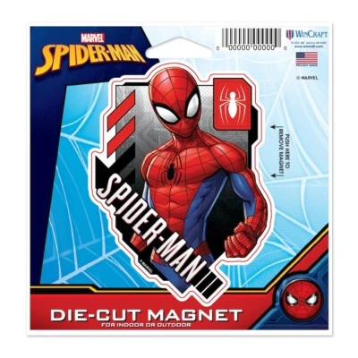 Spider-Man WinCraft 4.5" x 6" Die-Cut Magnet - Imagem 1 de 3