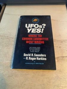 Saunders & Harkins: UFOs? Yes! Where the Condon Committee Went Wrong 1968 1st PB - Imagen 1 de 1