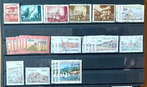 Croacia 35 sellos gestados de 1941-1994 Michelwert 21,50 € - Imagen 1 de 1