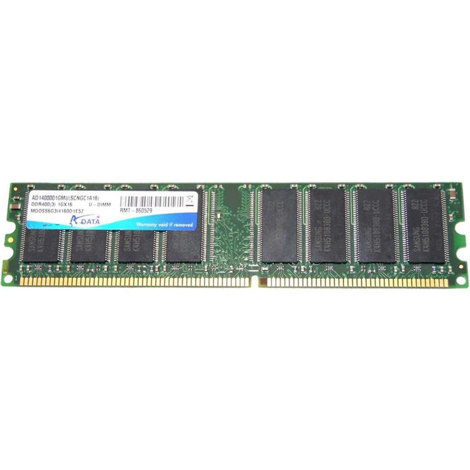 Adata Ddr1 1gb 400mhz Pc3200 RAM Memory Module Dimm Computer Fis Reconditioned - Image 1 of 1