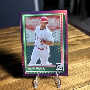 2025 Panini Donruss Optic Purple SP /49 Albert Pujols #6 St. Louis Cardinals - Bild 1 von 3