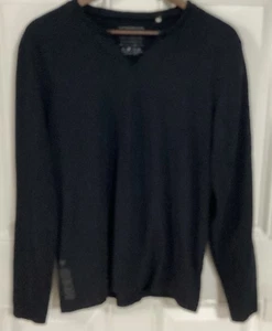 Guess Men’s Long Sleeve Pullover Shirt. Size M. Black - Picture 1 of 5