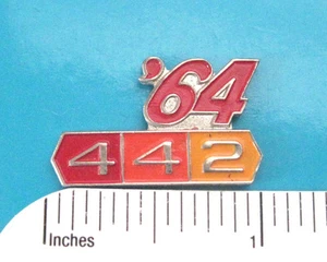 1964 64 ( 442 ) OLDSMOBILE - hat pin , lapel pin , tie tac , hatpin GIFT BOXED - Picture 1 of 6