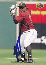 MIGUEL TEJADA HOUSTON ASTROS SIGNED 2008 CARD PADRES A'S GIANTS ORIOLES ROYALS