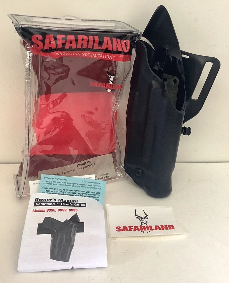 Safariland 6390-832-481 Duty Holster STX Basketweave RH Fits Glock 17 M3x