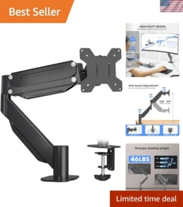 Montaje de brazo de monitor para juegos individual para pantallas ultra anchas de hasta 49 pulgadas y 46... - Imagen 1 de 8
