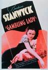 GAMBLING LADY Movie POSTER 27x40 Barbara Stanwyck Joel McCrea Pat O'Brien Claire