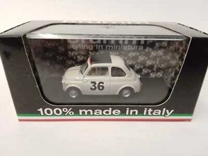 Brumm Fiat nuova 500 #36 Ignazio Giunti Vallelunga 1965 1/43 R476 - Foto 1 di 2