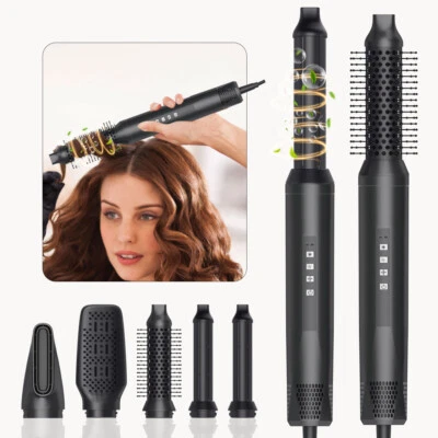 5 in 1 hair styler, curling hair dryer, hair dryer curler hair styler set - Image 1 of 4