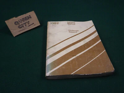 Dodge Challenger/Plymouth Sapporo 1982 manual de reparación/servicio de fábrica Foto 1 de 4