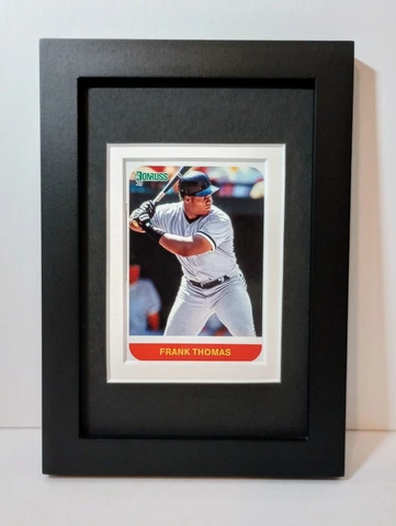 Frank Thomas Chicago White Sox Display Custom Framed MLB Baseball Card Plaque Cover