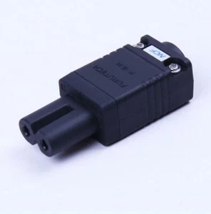 1x Furutech FI-8.1 NCF High End Performance Slimline C7 IEC connector Rhodium - Picture 1 of 4