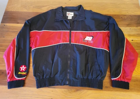 Chase Authentics Vintage Ricky Rudd Racing Jacket Large Nascar Havoline Cover