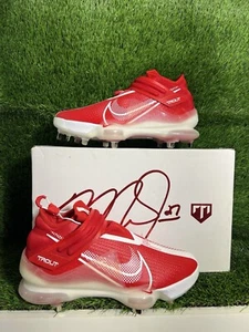 New Men’s Size 9.5 - Nike Force Zoom Trout 7 Pro Mid University Red CI3134 602 - Picture 1 of 8