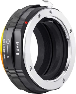 K&F Concept Lens Adapter for Sony Alpha A Minolta AF Lens to Sony NEX E Cameras - Image 1 of 4