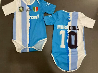 Body neonato Maradona Napoli argentina insieme tifosi bimbi diego armando cotone - Image 1 of 4
