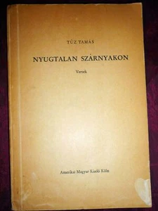 Tuz Tamas, Magyar Poetry, Hungarian - Canadian Poet 1960 1stEd - Picture 1 of 4
